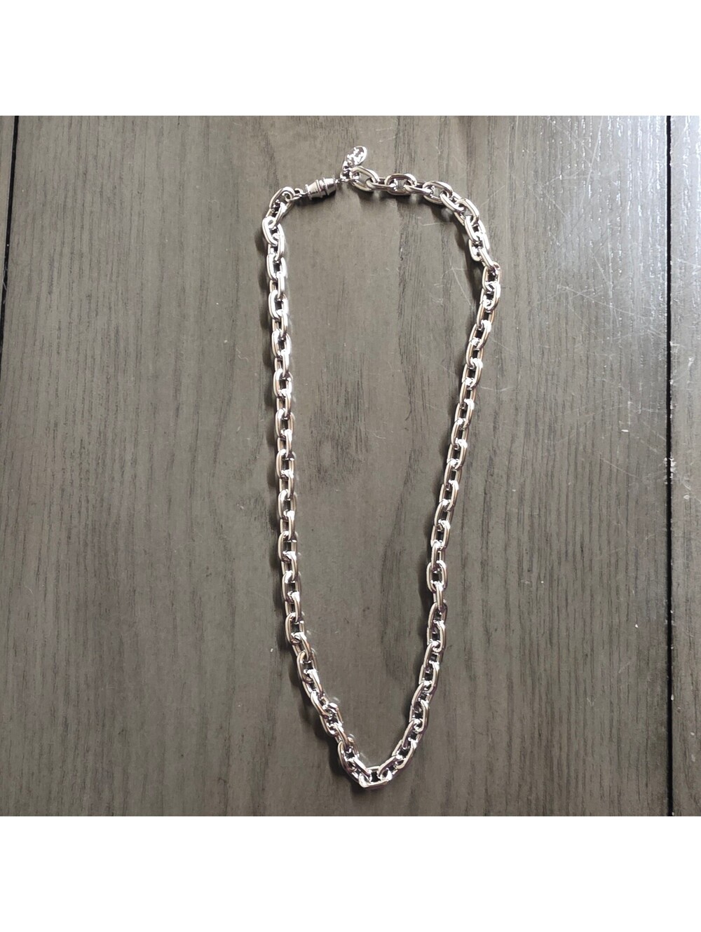 Silver Link Necklace - Picture 5 of 5